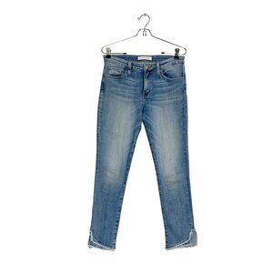 Flying Monkey Women's Mid Rise Slim Straight Stretch Jeans - Size 28